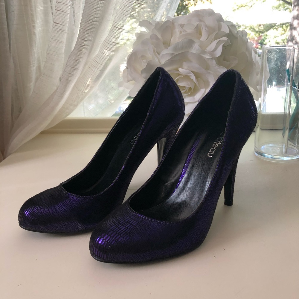 Majestic Dark Purple Pump